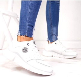 Scarpe sportive sulla piattaforma Big Star II274314 Bianco bianca 6