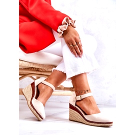 Seastar Espadrillas Beige Da Donna Su Zeppe Tamarill 4