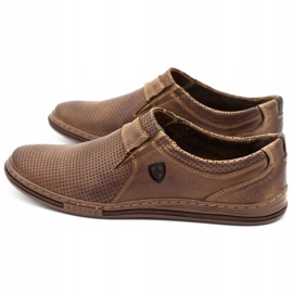 Polbut Scarpe da uomo in pelle 362 Per Brown marrone 4