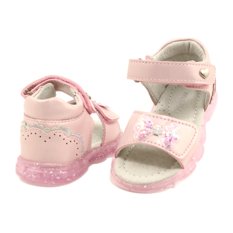 Evento Sandali femminili con un prua 22Z23-4780 Pink rosa 4