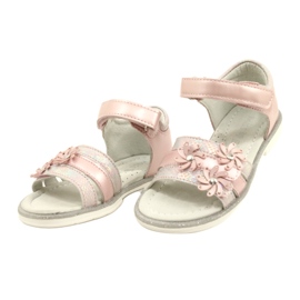Evento Sandali per ragazze con fiori decorativi 22d23-4792 rosa 3