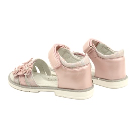 Evento Sandali per ragazze con fiori decorativi 22d23-4792 rosa 6