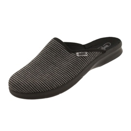 Scarpe da uomo Befado pu 548M025 nero grigio 3