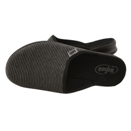 Scarpe da uomo Befado pu 548M025 nero grigio 4