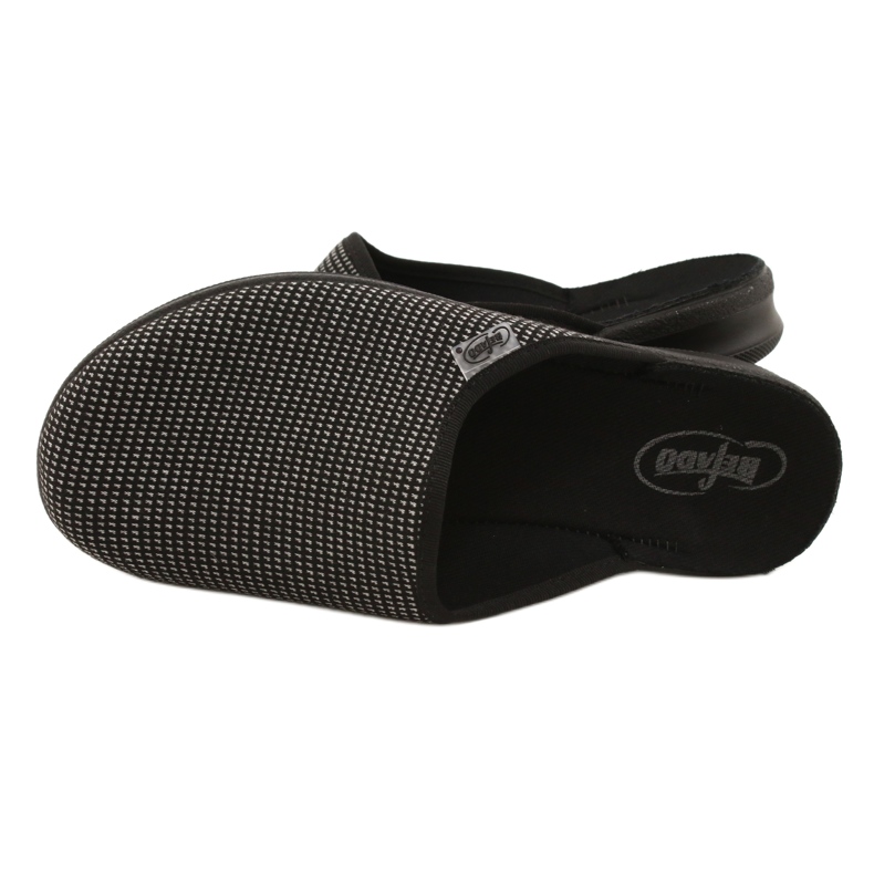 Scarpe da uomo Befado pu 548M025 nero grigio 4