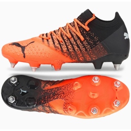 Scarpe da calcio Puma Future Z 1.3 MxSG M 106750 01 arancia arance e rosse 1