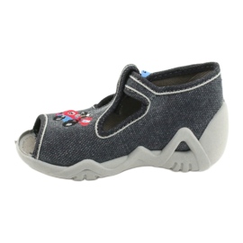 Scarpe per bambini Befado 217P106 rosso blu grigio 2