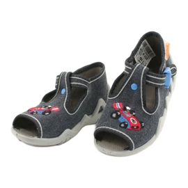 Scarpe per bambini Befado 217P106 rosso blu grigio 3
