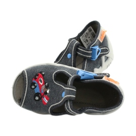 Scarpe per bambini Befado 217P106 rosso blu grigio 5