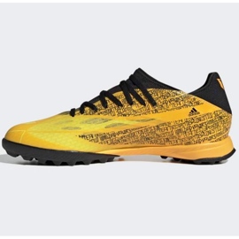 Scarpe da calcio Adidas X Speedflow Messi.3 Tf M GW7423 giallo gialli 1