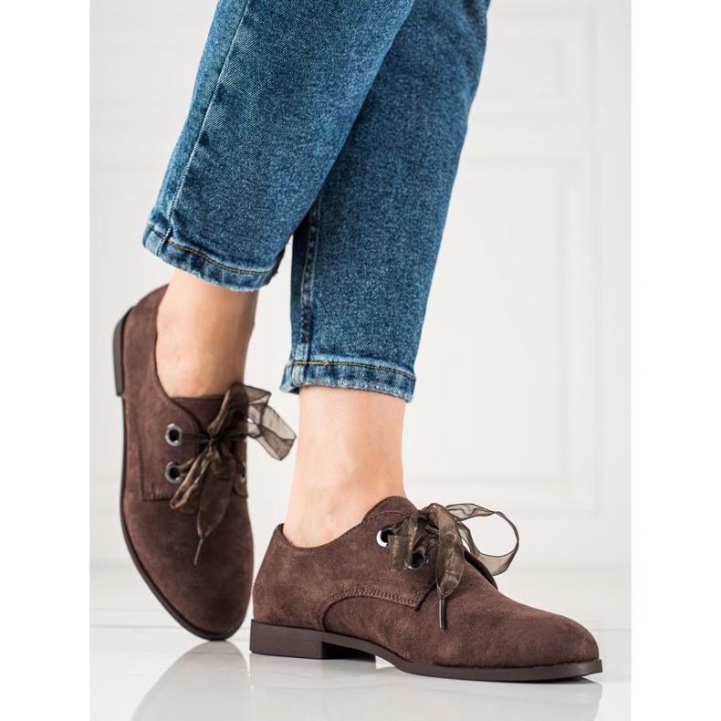 La.Fi Eleganti scarpe stringate marrone 1