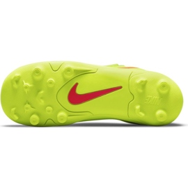 Nike Mercurial Vapor 14 Club Mg Jr CV0833-760 scarpe da calcio gialli 5