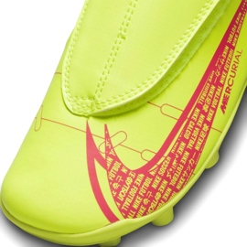 Nike Mercurial Vapor 14 Club Mg Jr CV0833-760 scarpe da calcio gialli 6