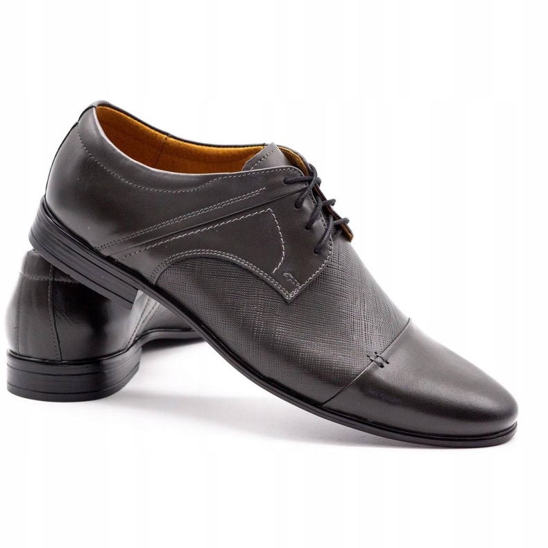 Scarpe da cerimonia uomo 710 grigie grigio 3