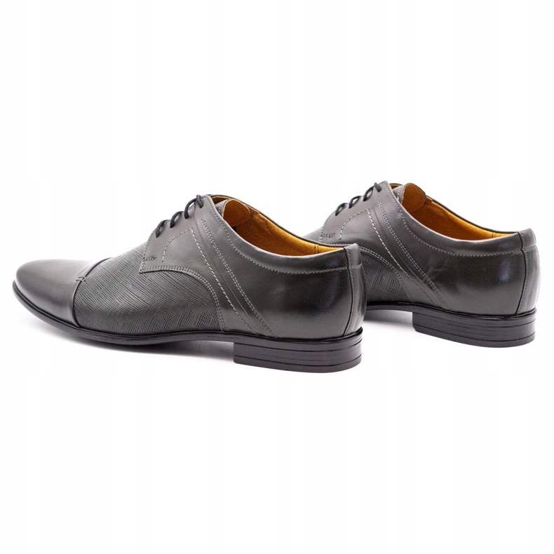 Scarpe da cerimonia uomo 710 grigie grigio 4