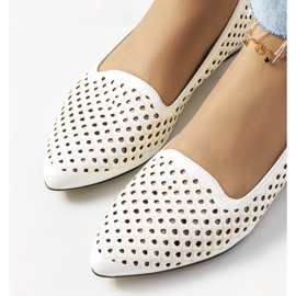 Ballerine traforate Cream Jarrett écru 1