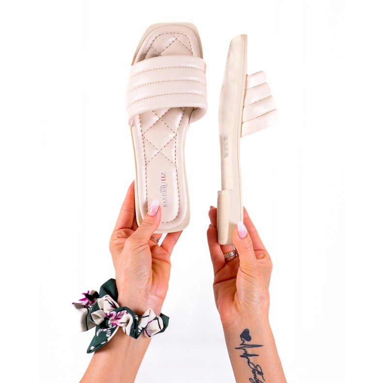 Marquiz Infradito casual beige 1