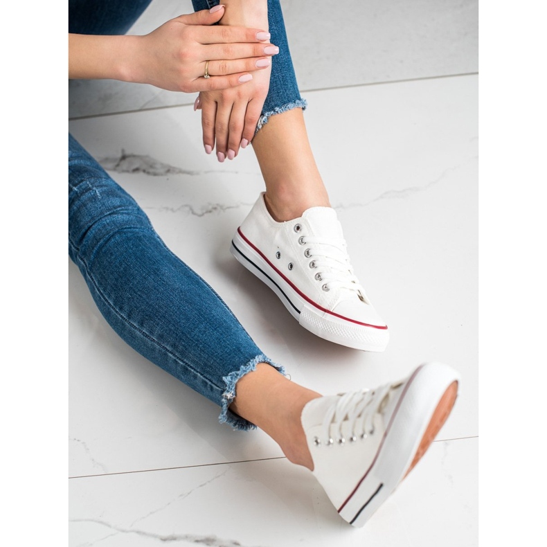 TRENDI Scarpe da ginnastica bianche bianca 1