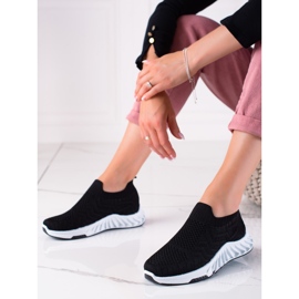 J. Star Scarpe sportive slip-on nero 1