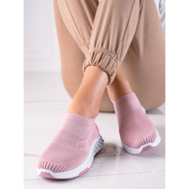 J. Star Sneakers rosa alla moda 1