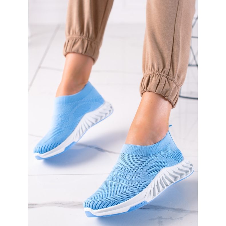 J. Star Scarpe da ginnastica blu alla moda 1