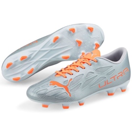 Scarpe da calcio Puma Ultra 4.4 FG / AG M 106700 01 grigio argento 1