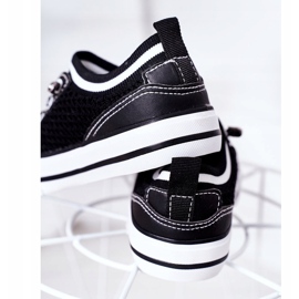 Apawwa Sneakers per bambini Airy Black Kids Club nero 4