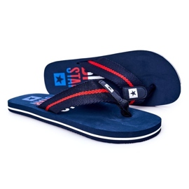 Infradito da uomo Big Star FF174478 Blu navy 1