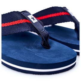 Infradito da uomo Big Star FF174478 Blu navy 2