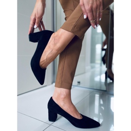 Décolleté con tacco Mindy Black nero 2