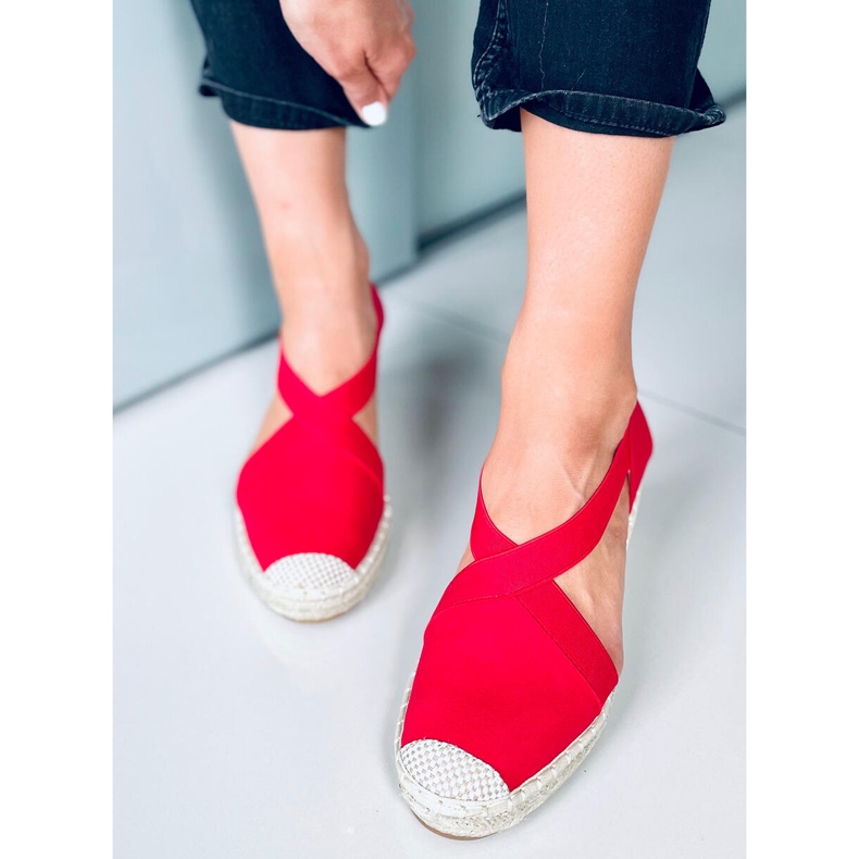 Espadrillas Sandali con zeppa Dolor Red rosso 1