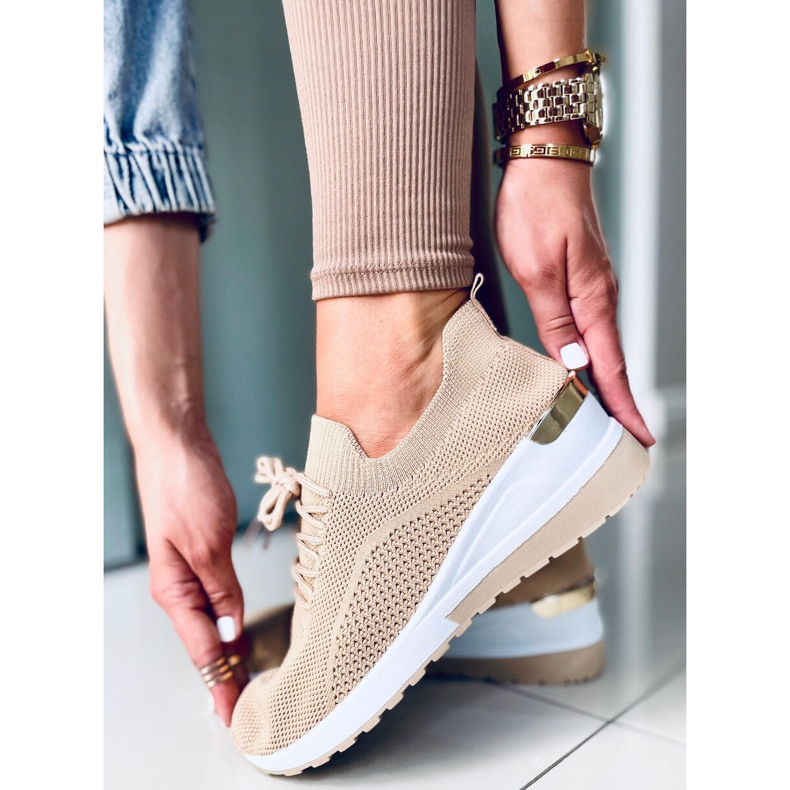 Calzini Faggio Khaki calzini beige 2