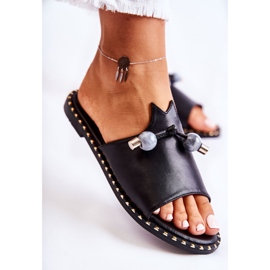 Vinceza Ciabatte Classiche Da Donna Con Passante Cassia Nero 2