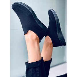 Scarpe sportive a calzino Bloom Black nero 1
