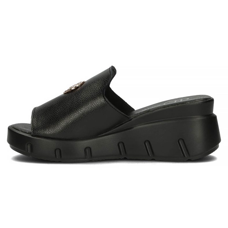 Ciabatte in pelle Filippo DK3596/22 Bk nere nero 2