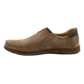 Polbut Mocassini slip-on da uomo J51, colore marrone 1