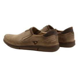 Polbut Mocassini slip-on da uomo J51, colore marrone 4