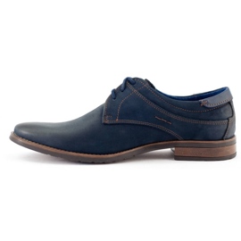 KOMODO Scarpe eleganti da uomo 877 blu navy 3