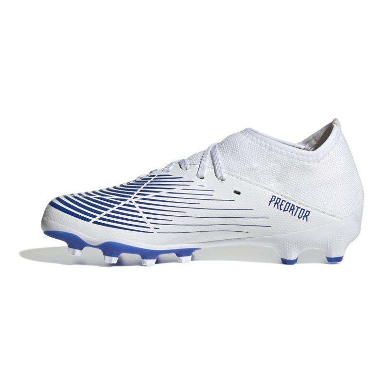 Scarpe da calcio Adidas Predator Edge.3 Mg Jr GZ2893 bianco bianco 1