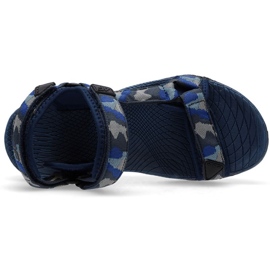 Sandali 4F Jr HJL22-JSAM001 33S blu blu 1