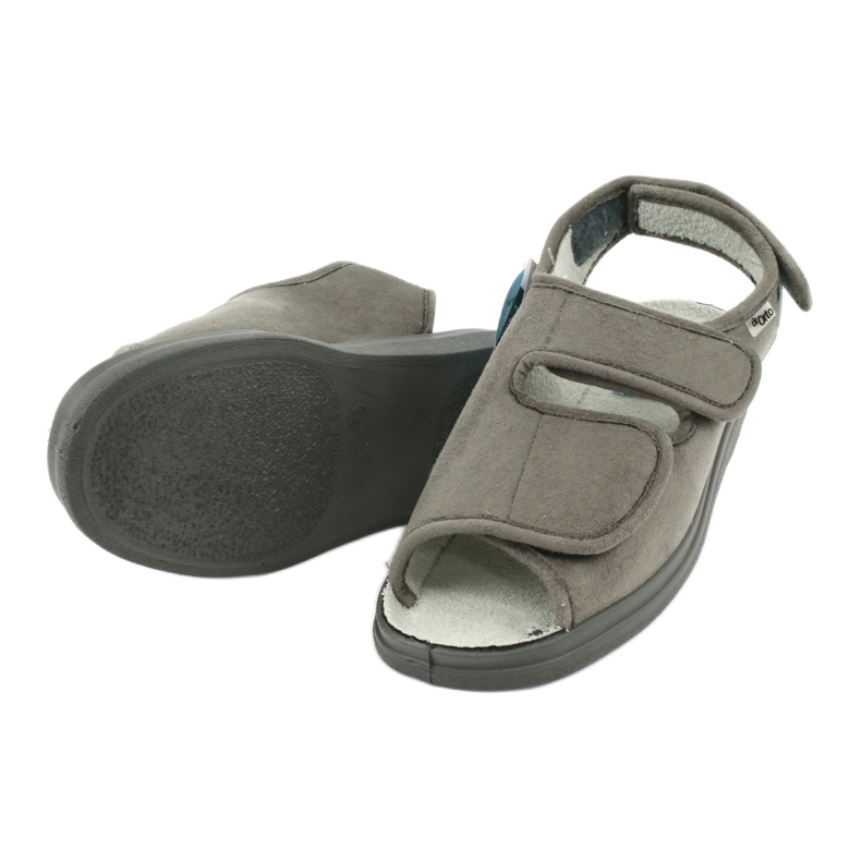 Scarpe da uomo Befado pu 676M006 grigio 4