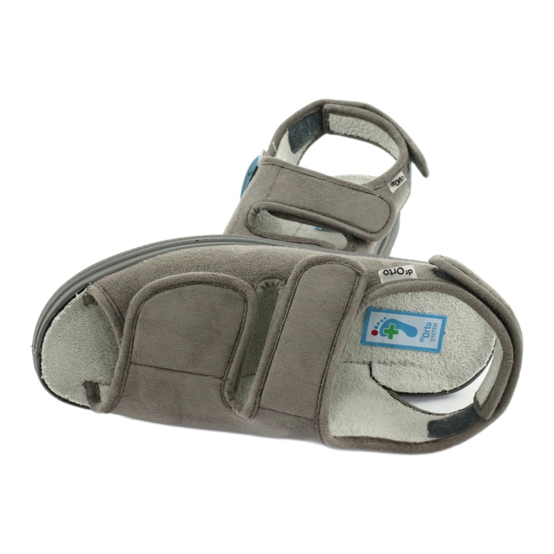Scarpe da uomo Befado pu 676M006 grigio 5