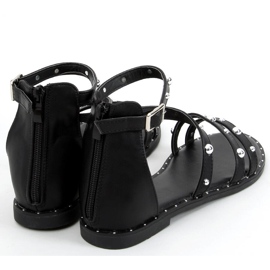 Sandali romani Cairo neri nero 1