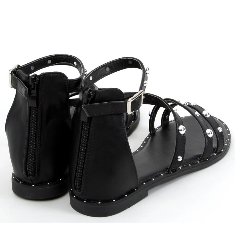 Sandali romani Cairo neri nero 1