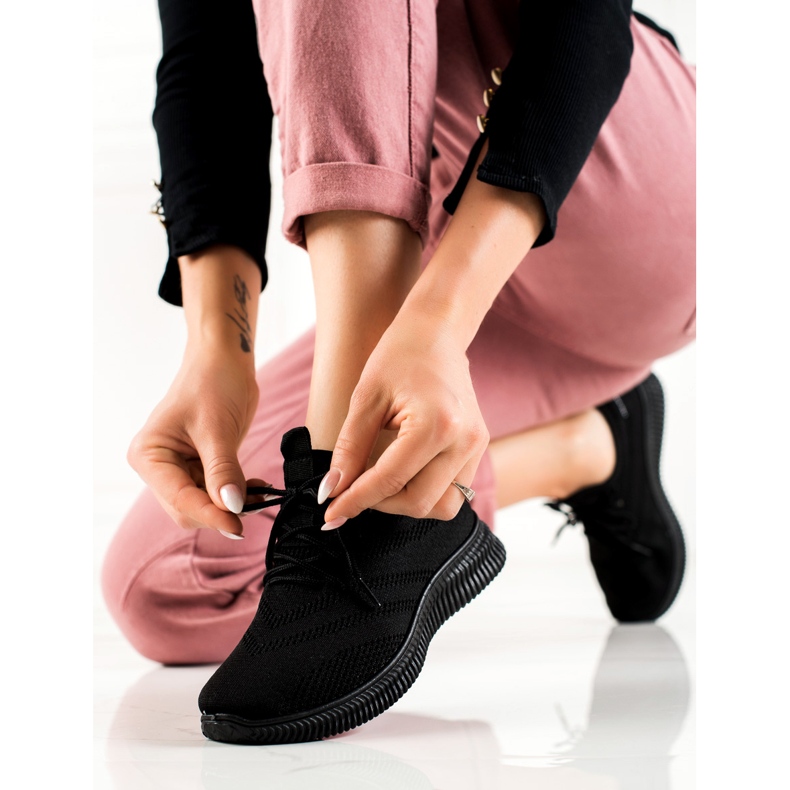 DK Scarpe sportive comode nero 2