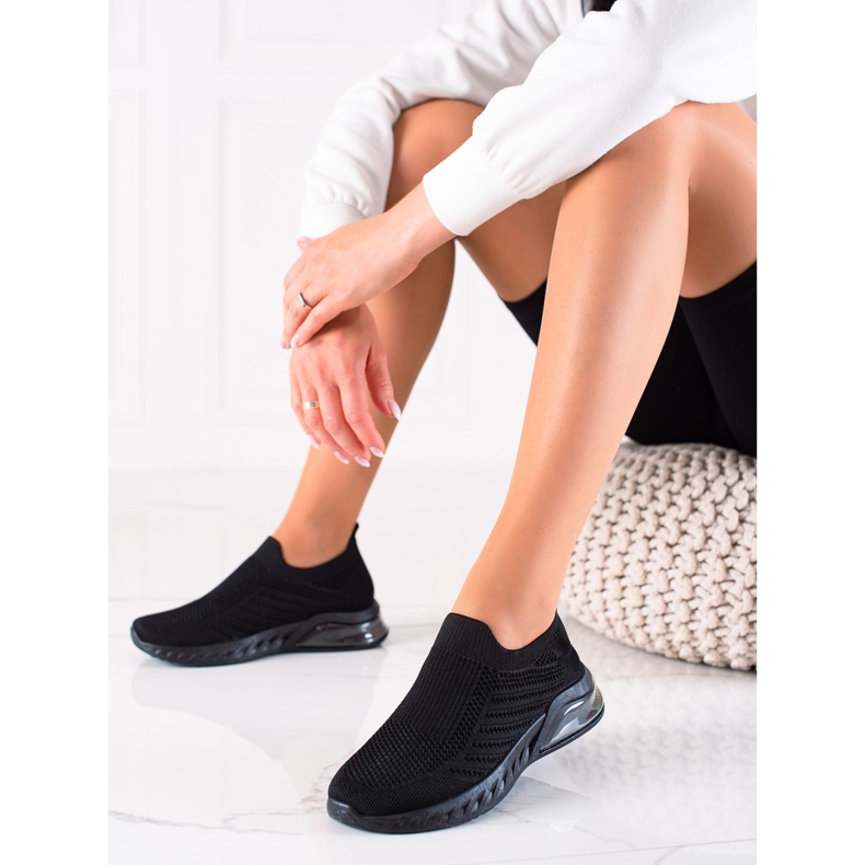 DK Comode scarpe sportive slip-on nero 2