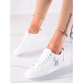 Sneakers sportive bianche bianca 1
