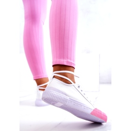 Materiale Sneakers Big Star JJ274111 Sneakers bianche bianco 3