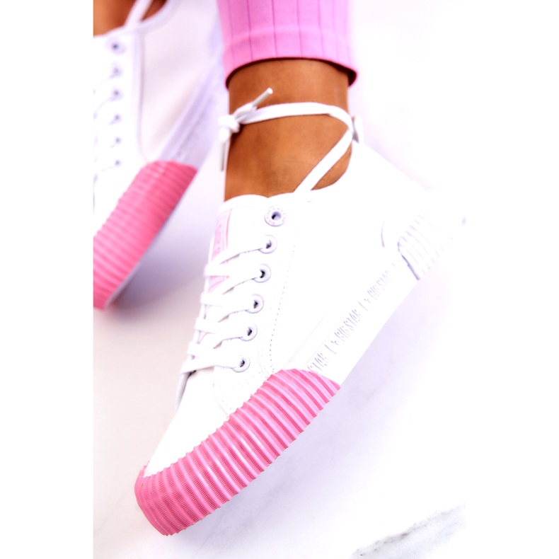 Materiale Sneakers Big Star JJ274111 Sneakers bianche bianco 5