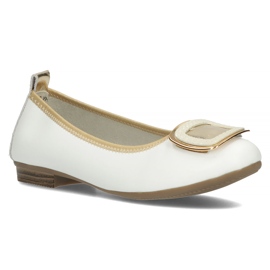 Scarpe in pelle con decoro Filippo DP3661/22 Wh bianco 1